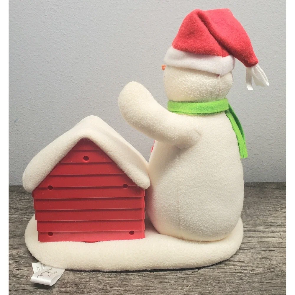 Hallmark 2011 Jingle Pals Deck The Halls Duo Snowman & Dog Motion Sound & Lights